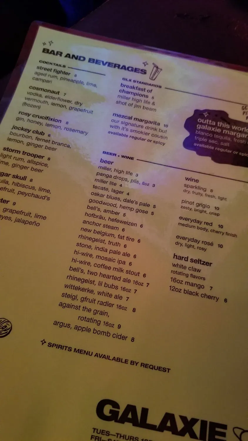 Menu 6