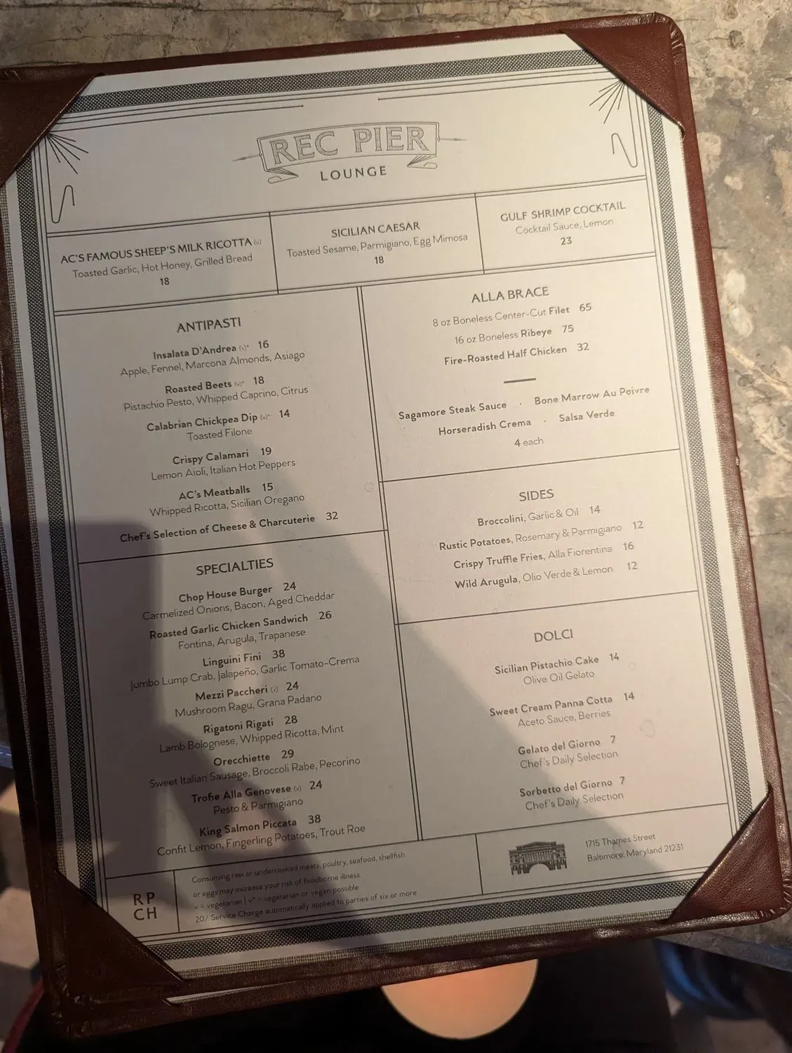 Menu 6