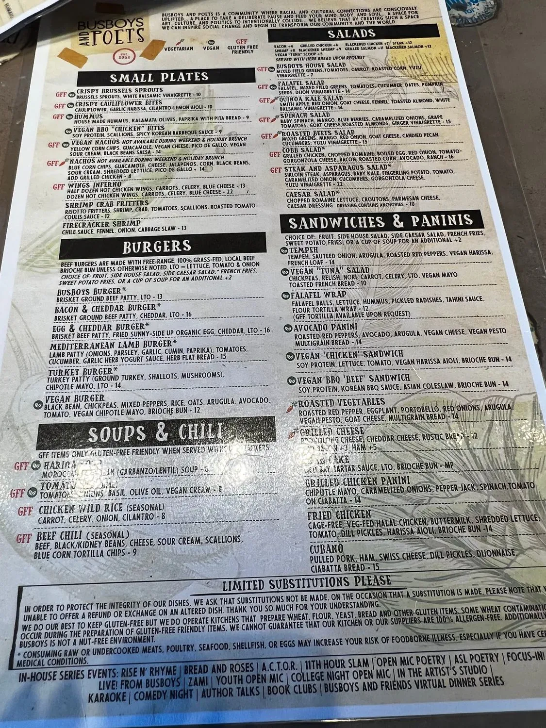 Menu 6