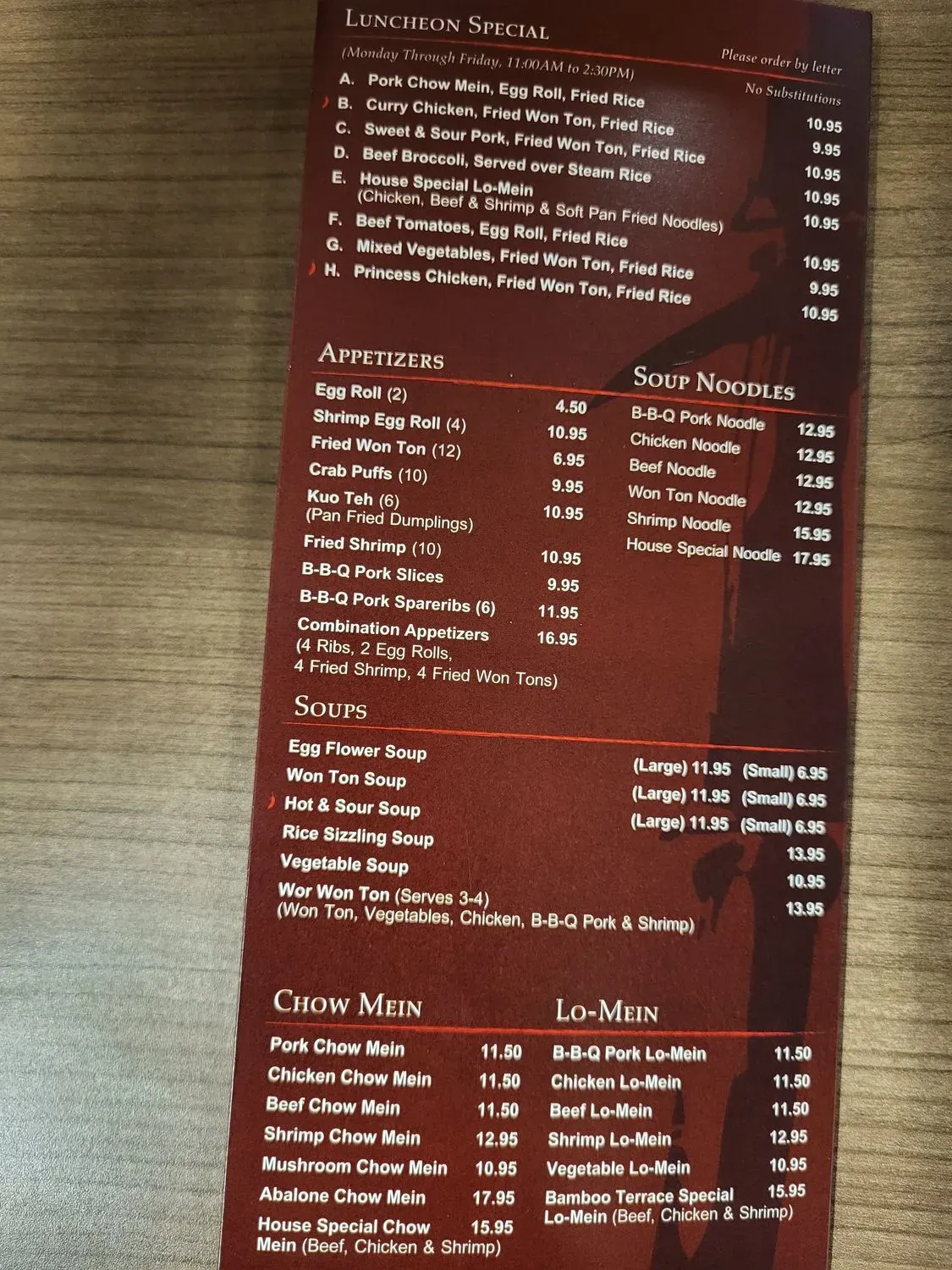 Menu 3