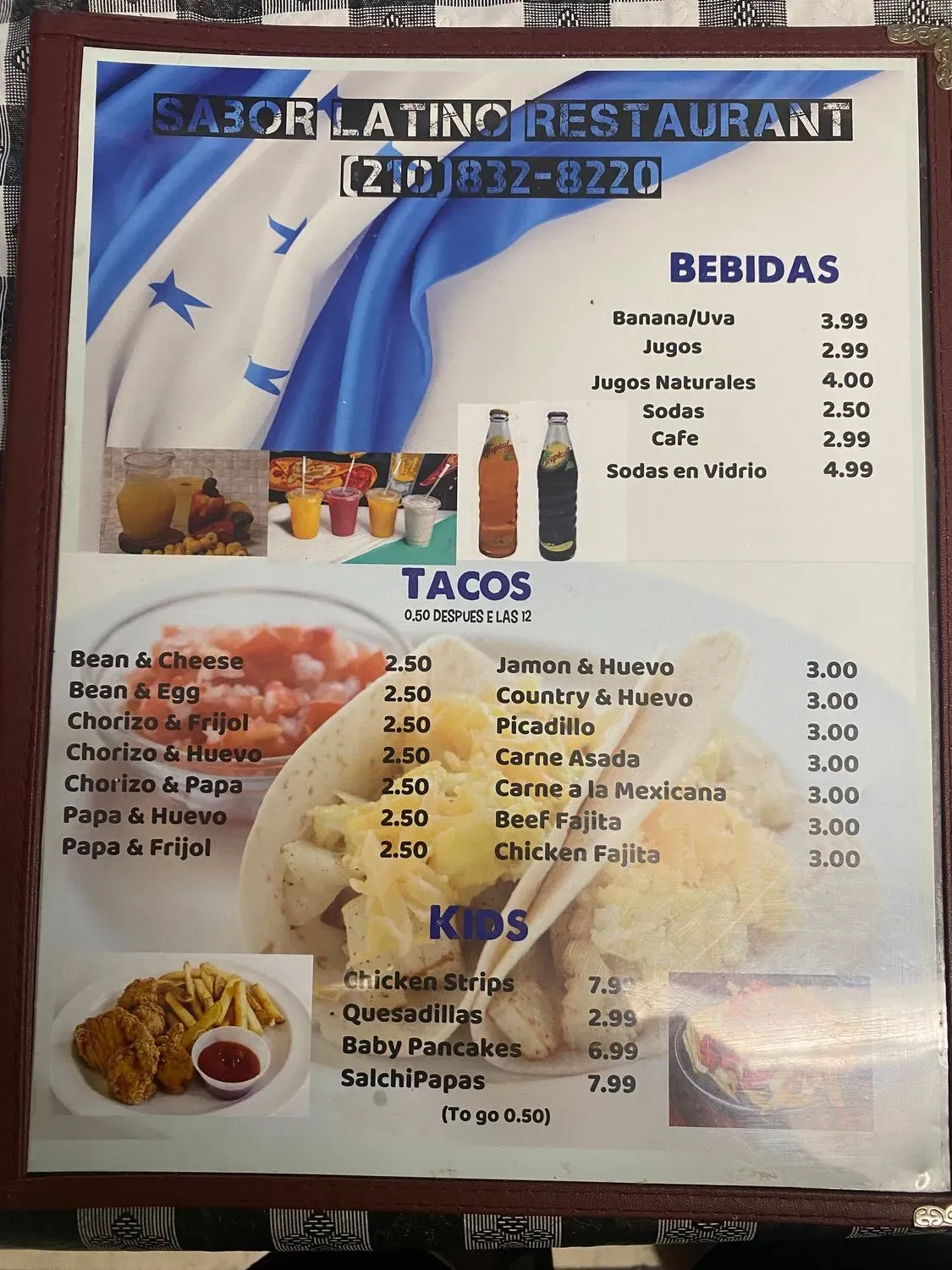 Menu 3