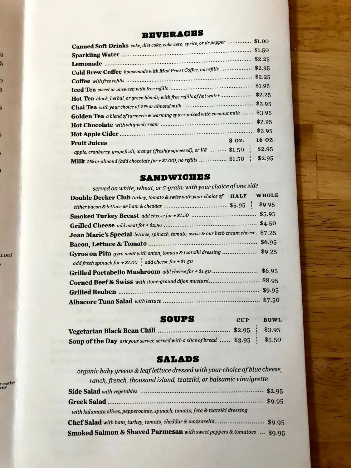 Menu 6