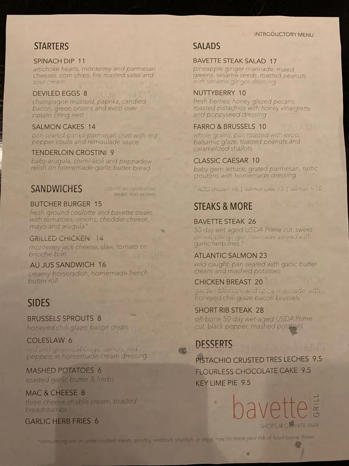 Menu 4