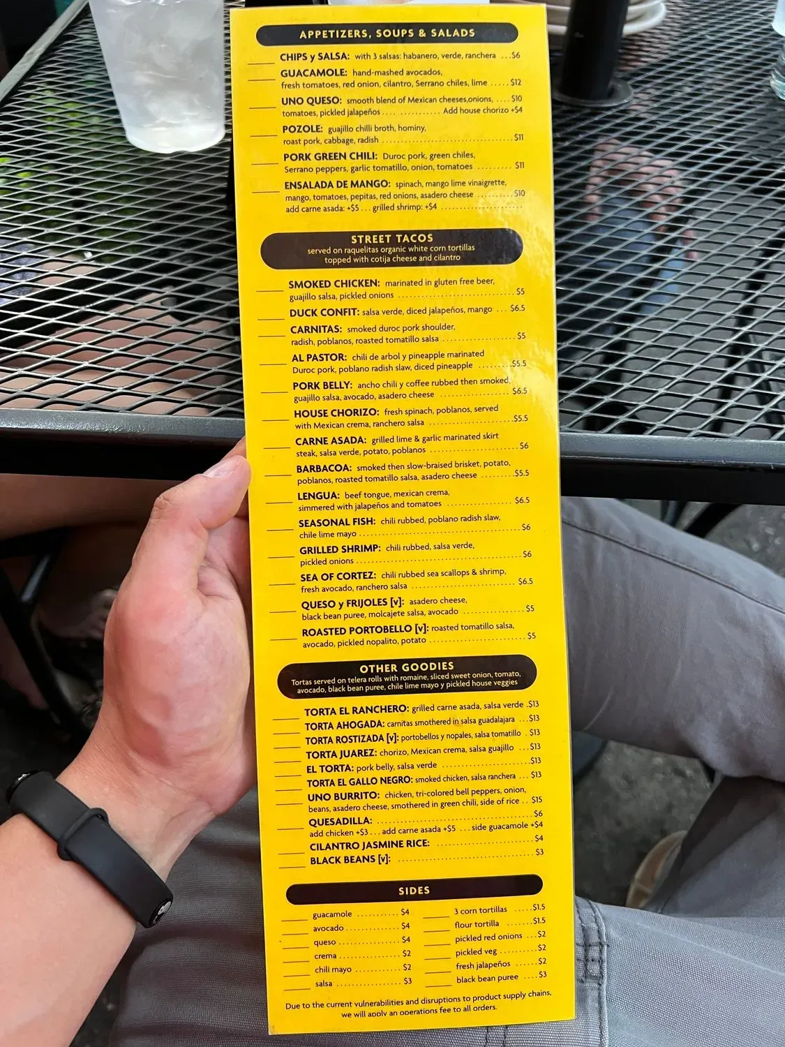 Menu 4