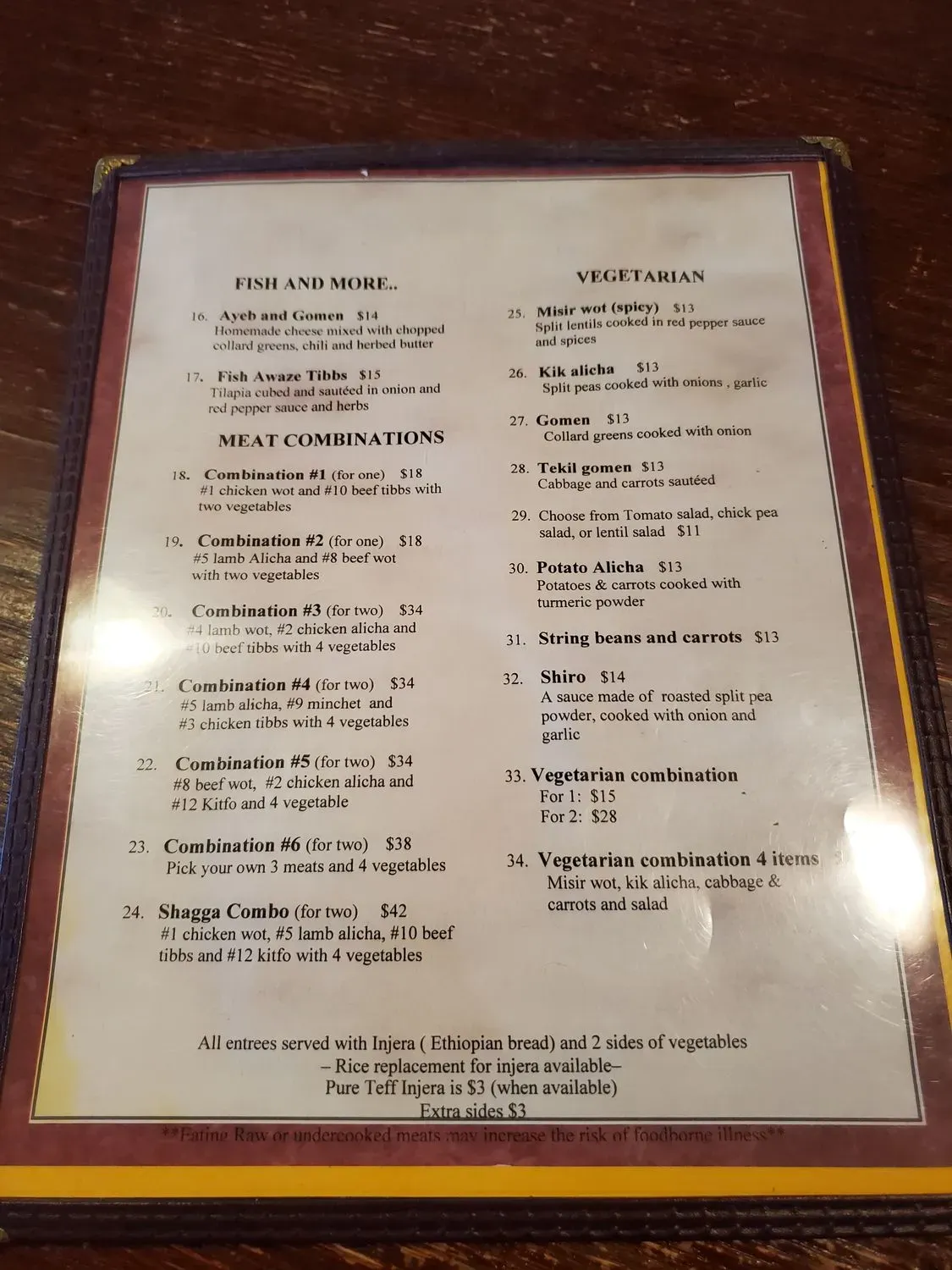 Menu 4