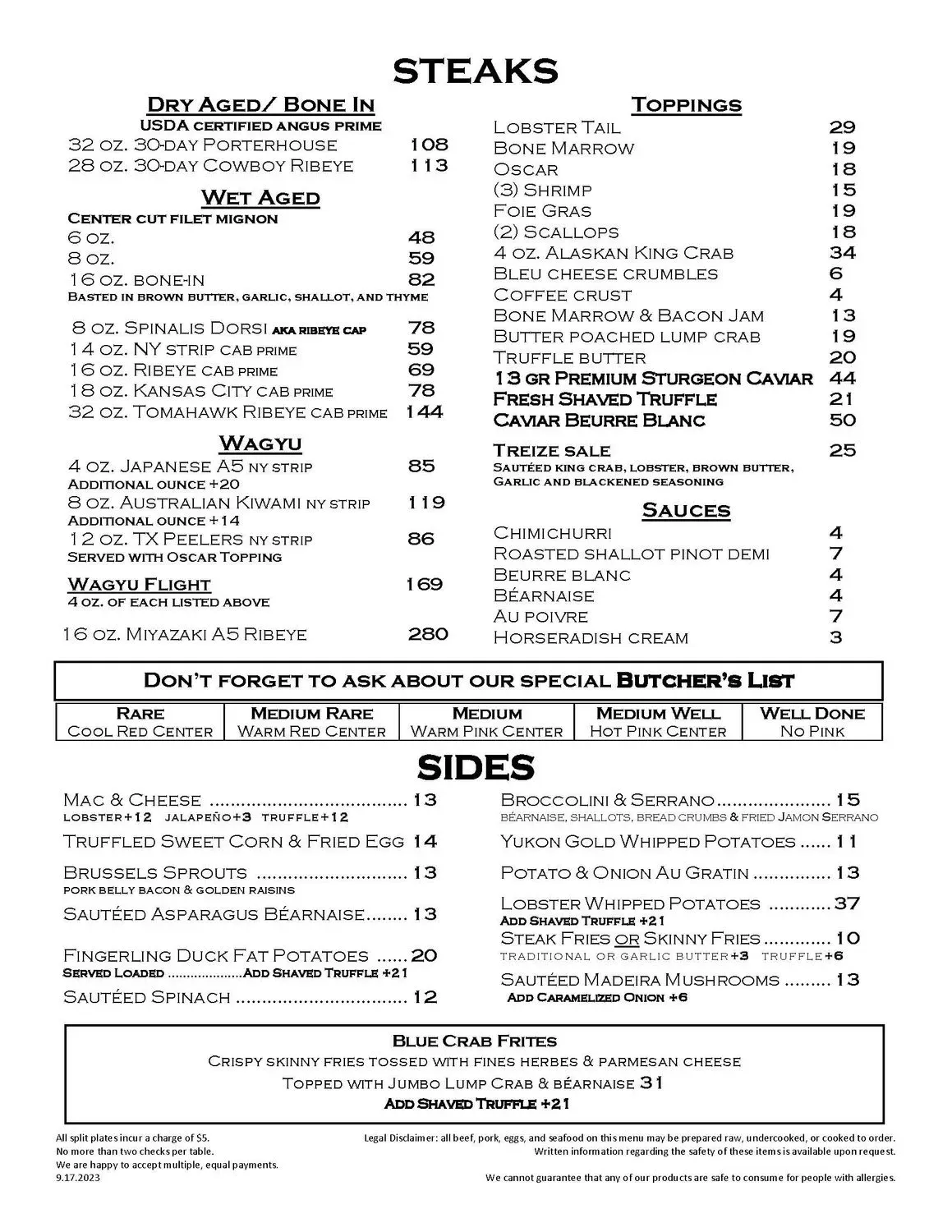 Menu 3