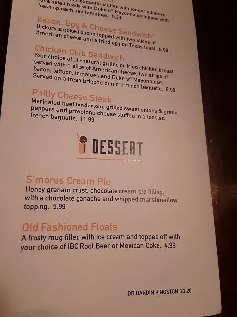 Menu 3