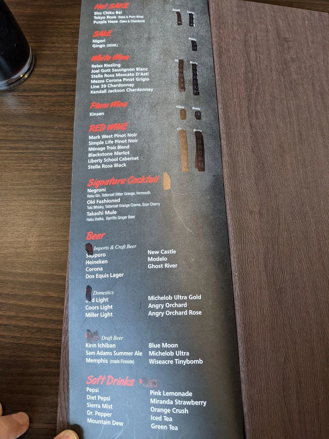 Menu 4