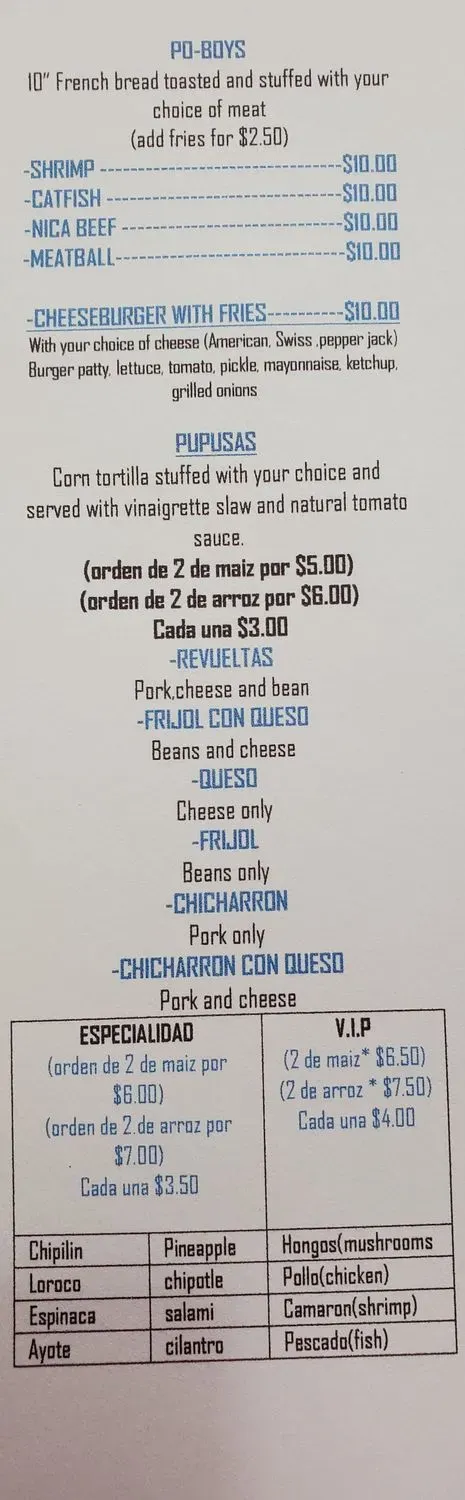 Menu 6