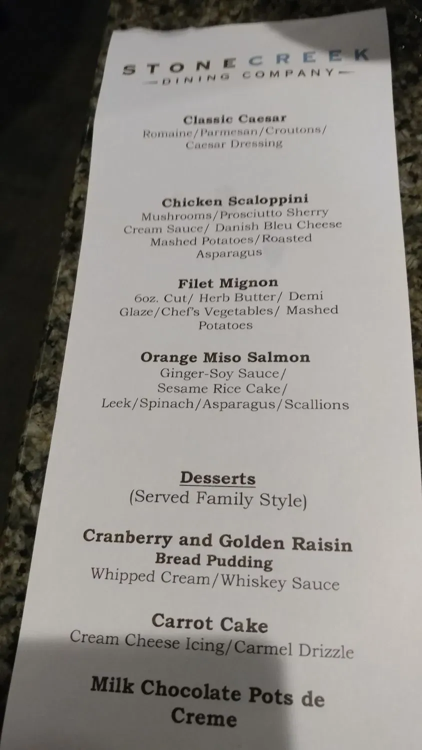 Menu 4