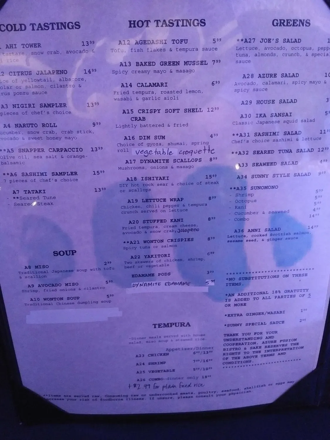 Menu 4