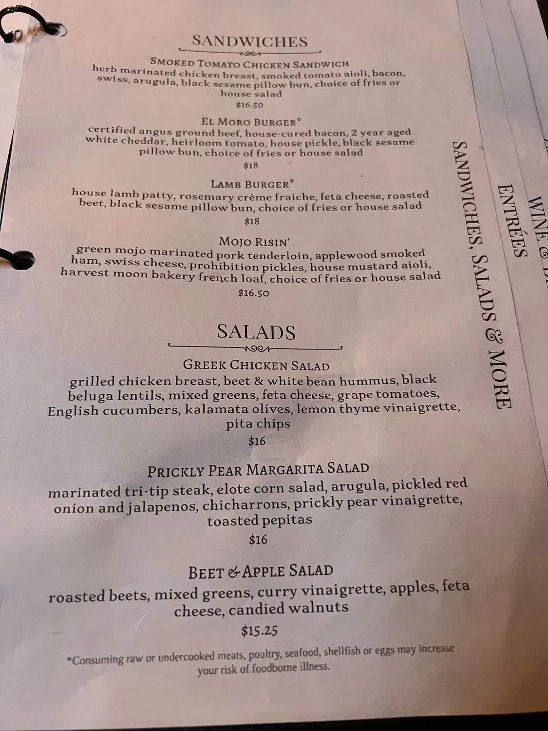 Menu 6