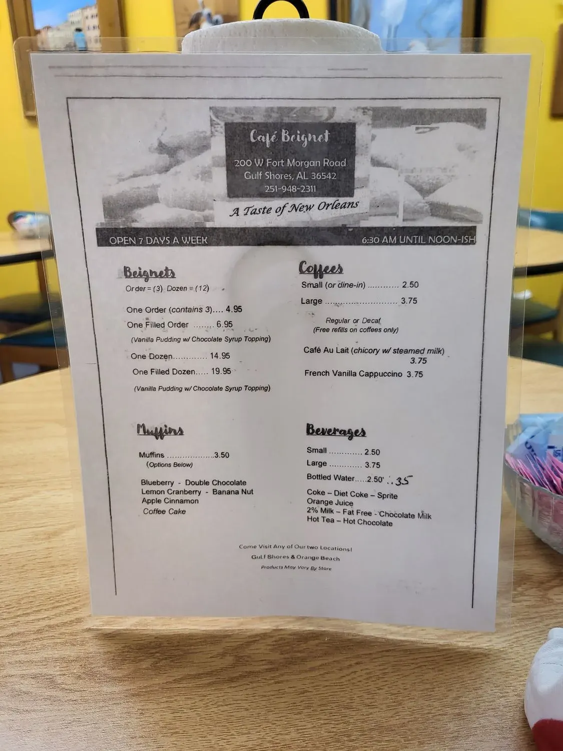 Menu 3