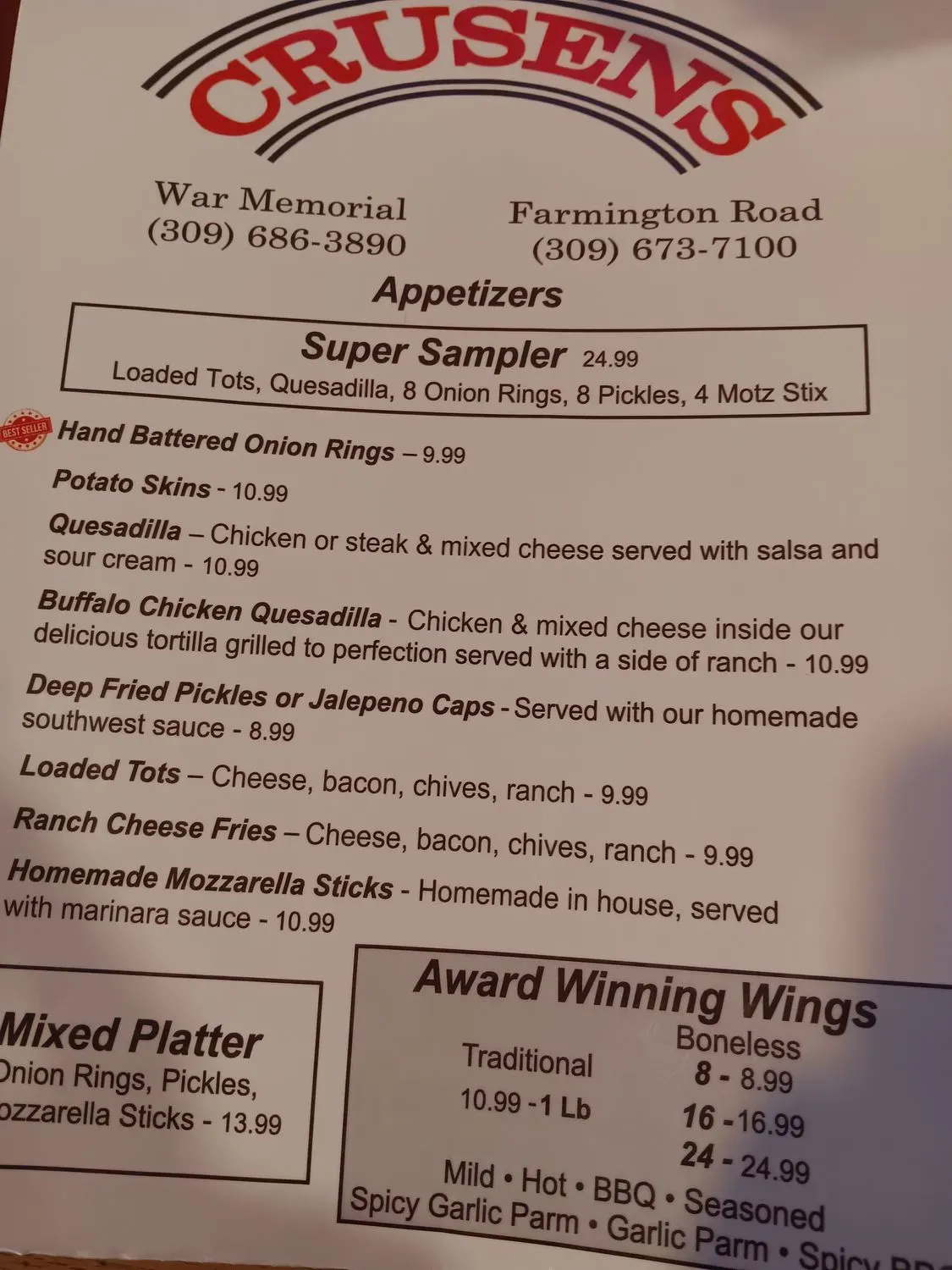 Menu 3