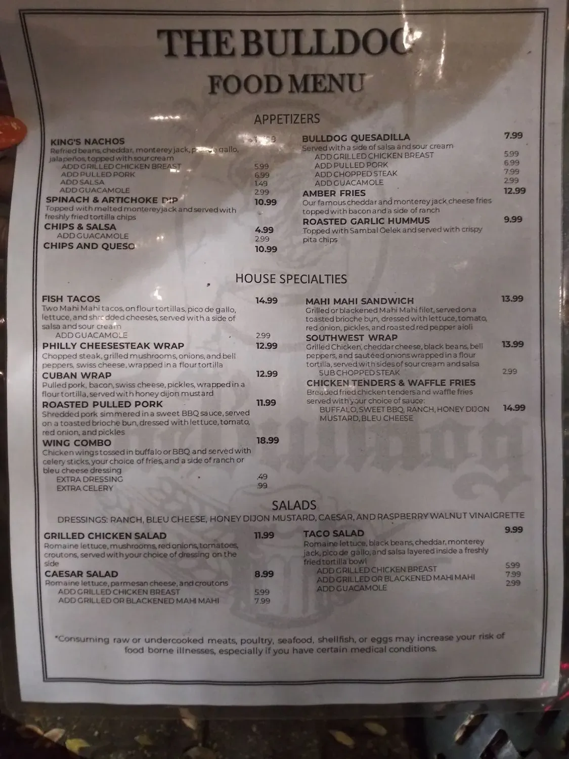 Menu 4