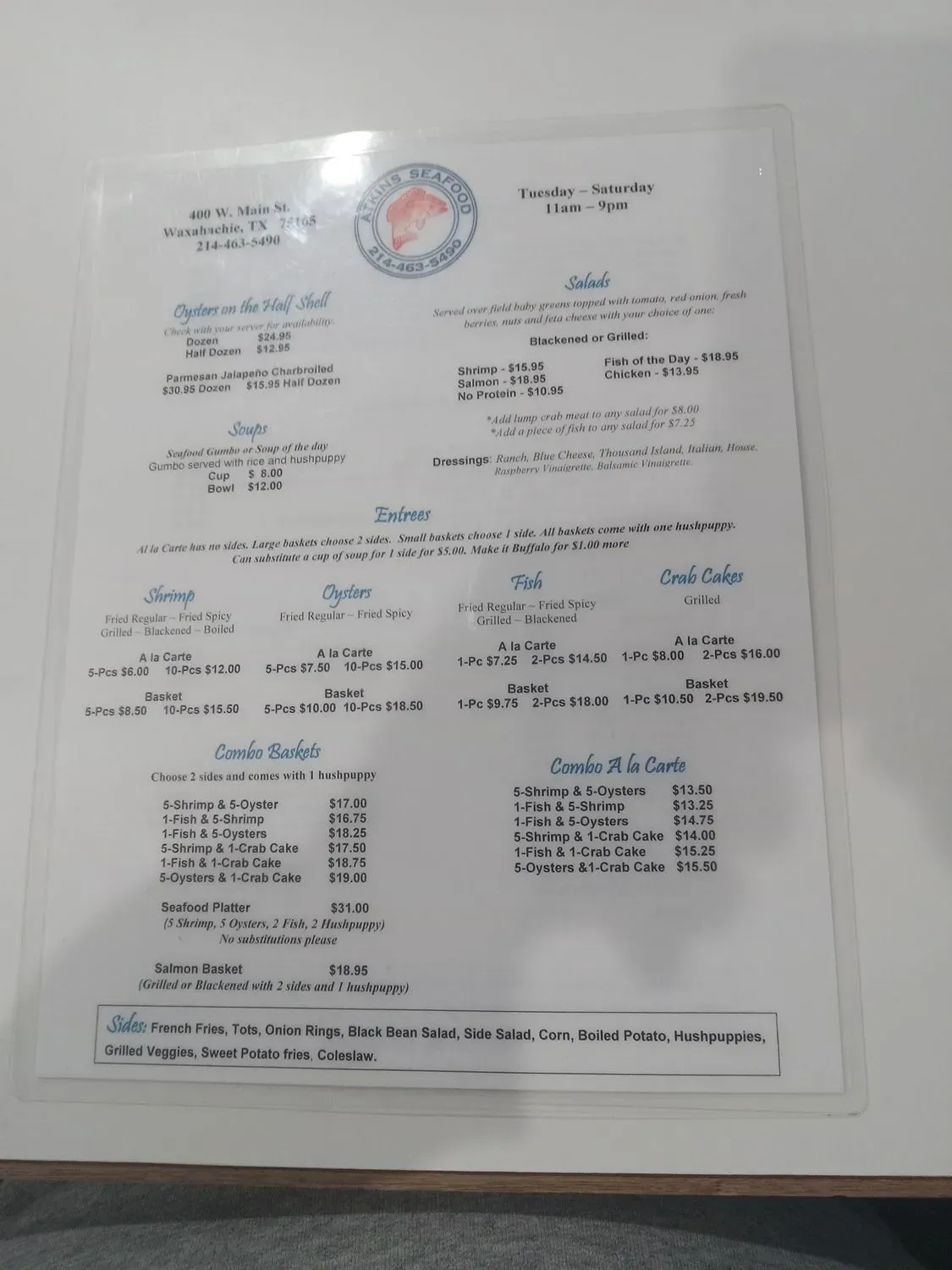 Menu 4