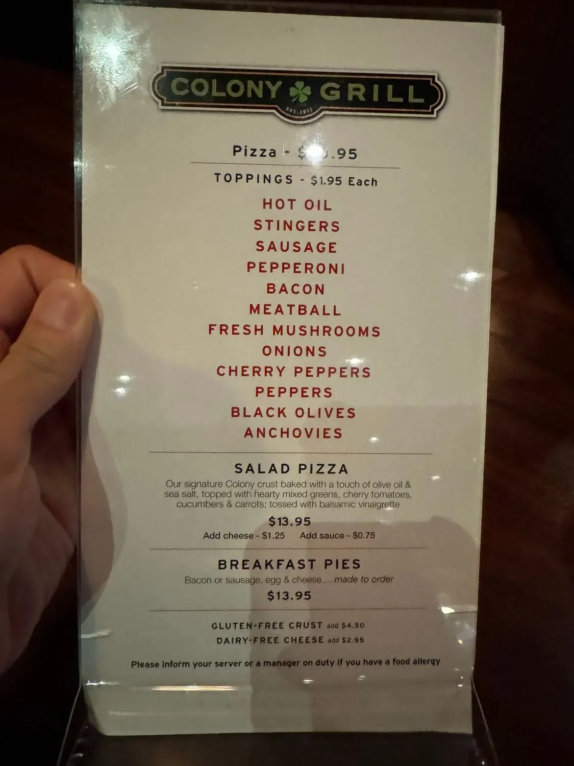 Menu 3