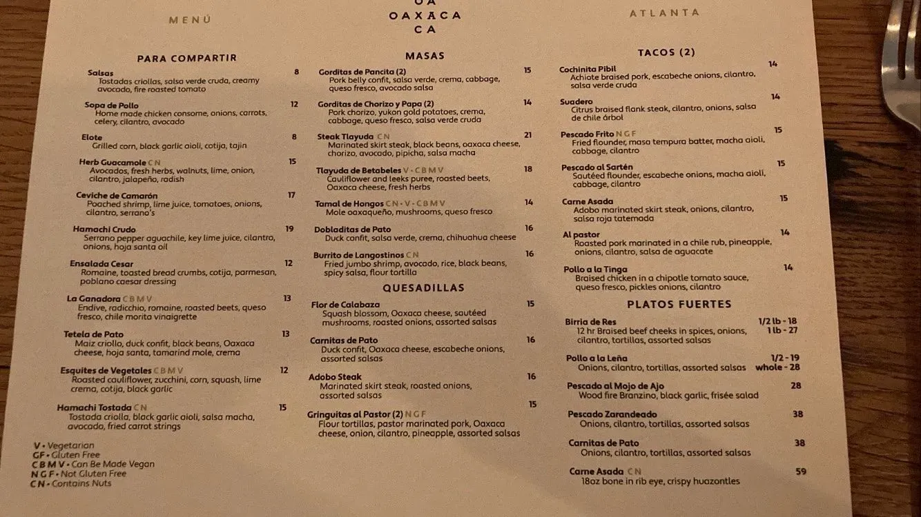 Menu 3