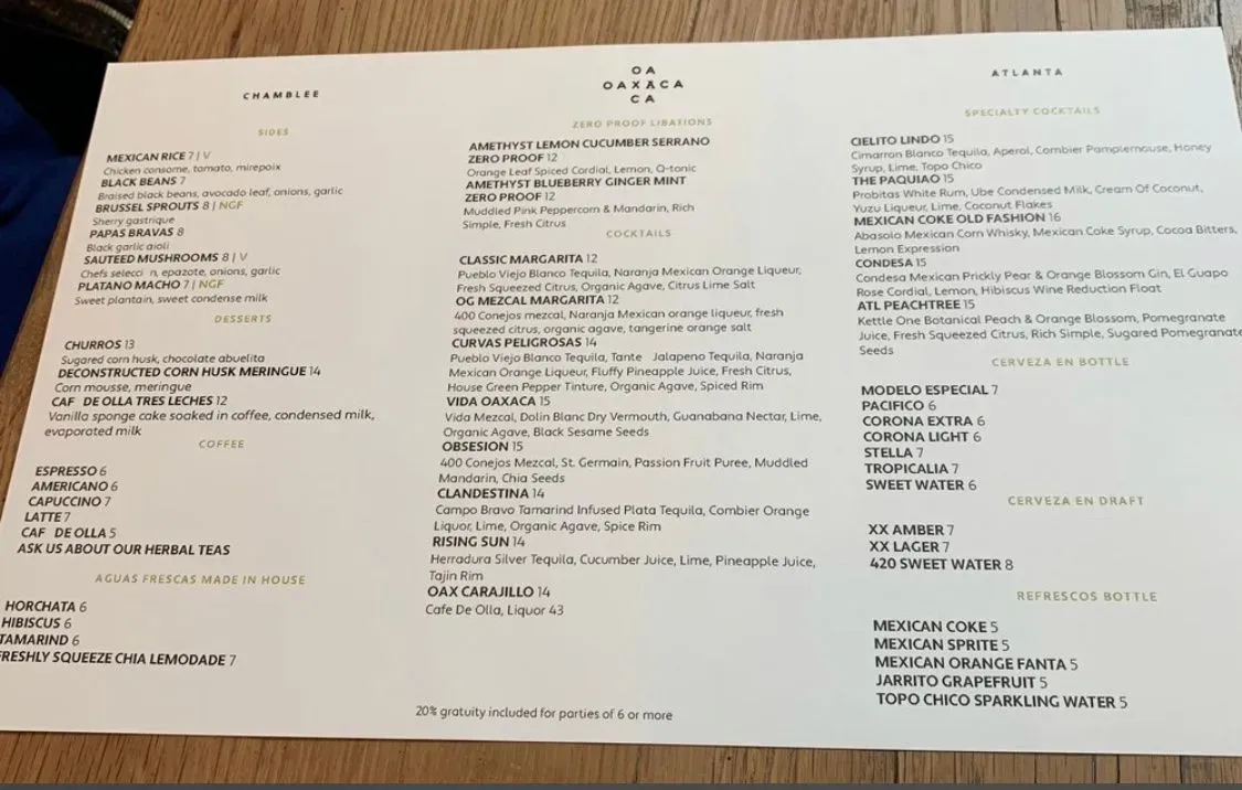 Menu 4