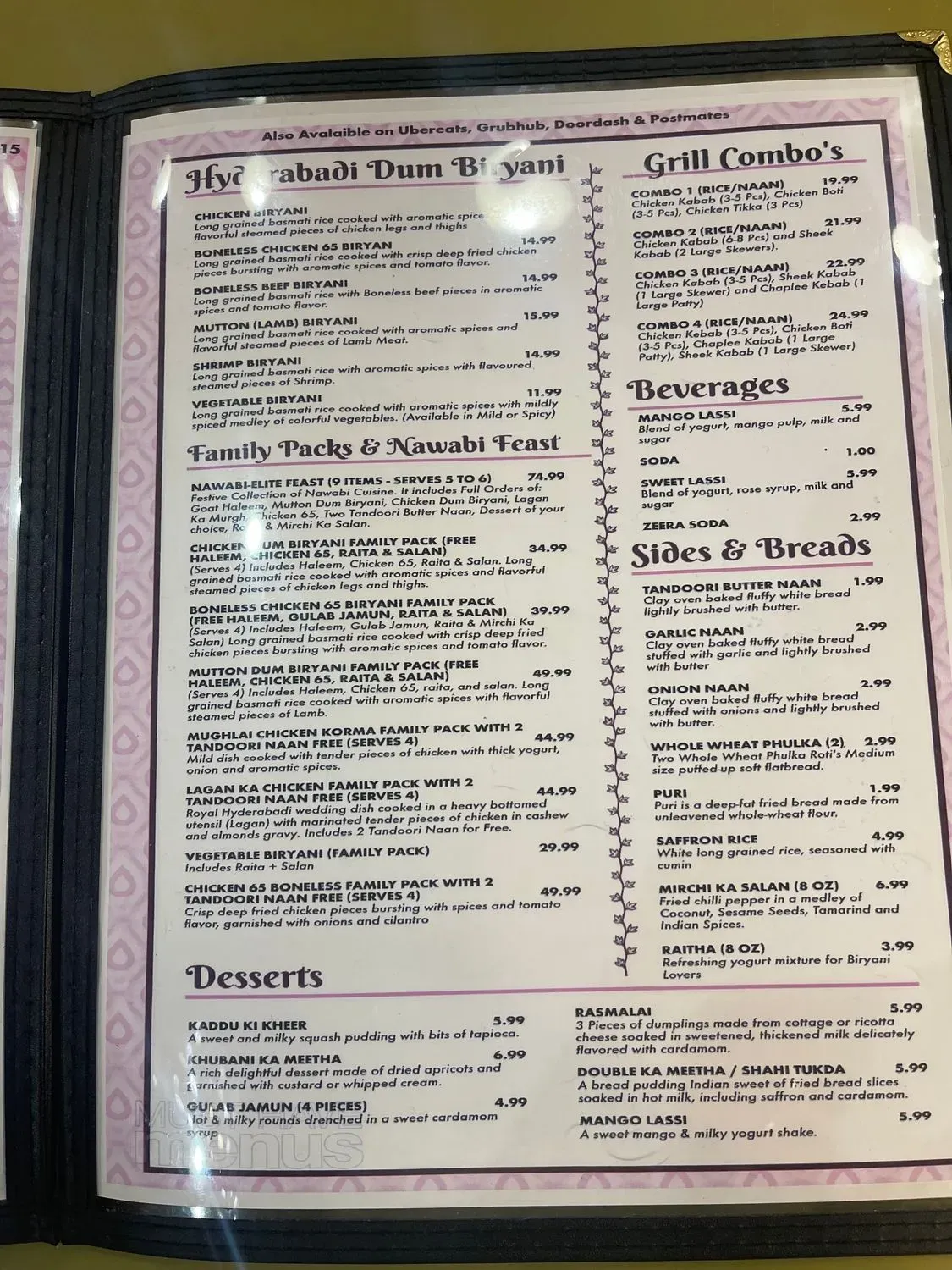 Menu 4