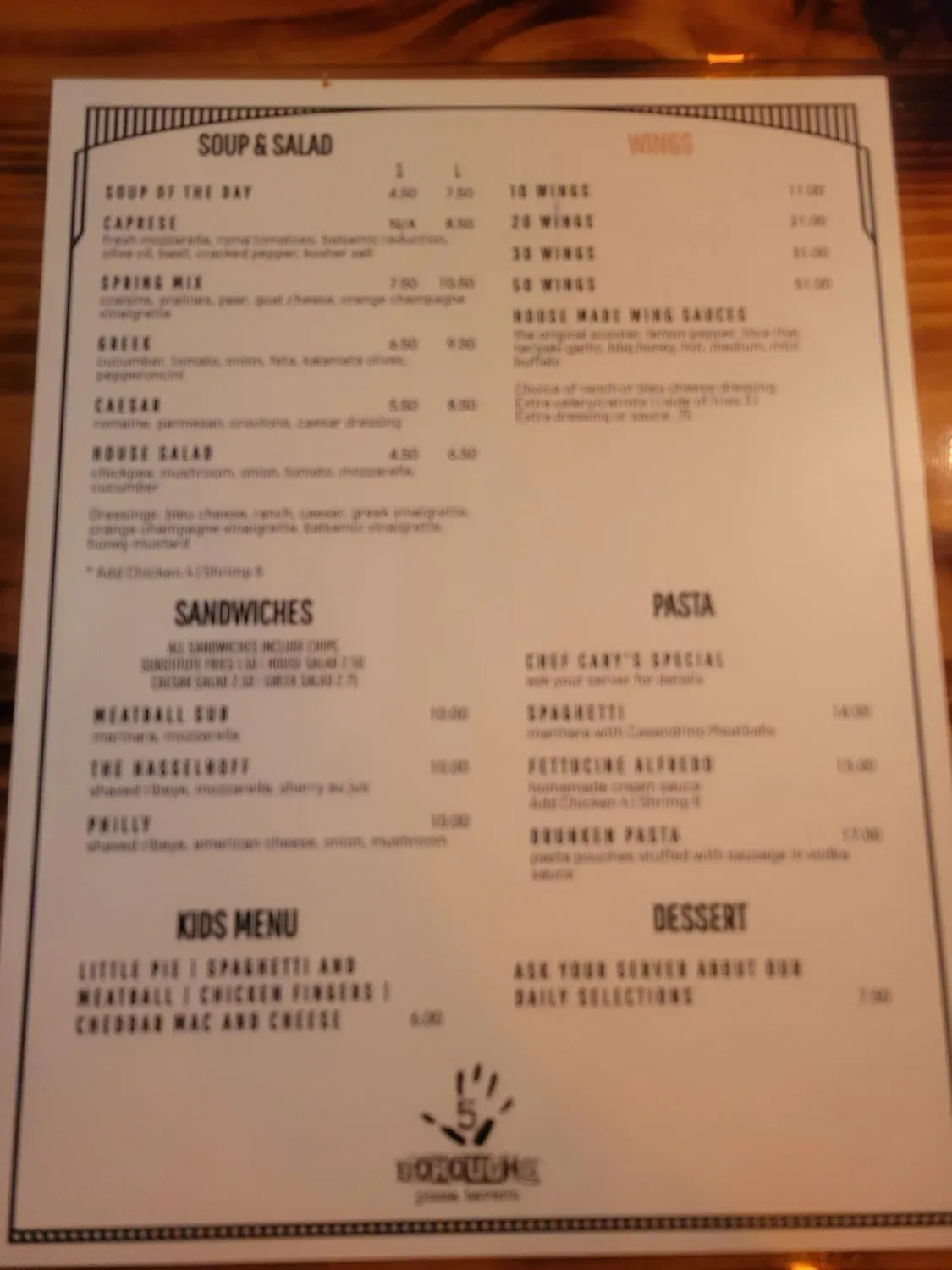 Menu 3