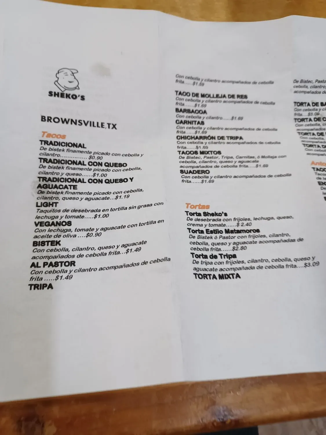 Menu 3