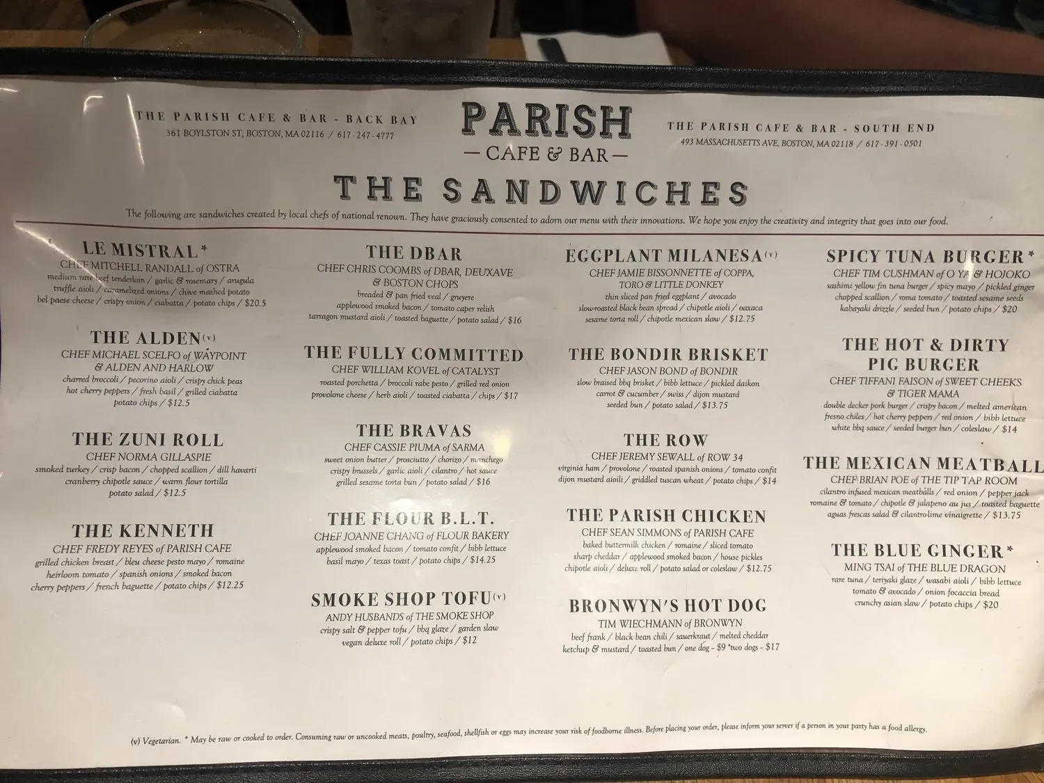 Menu 6