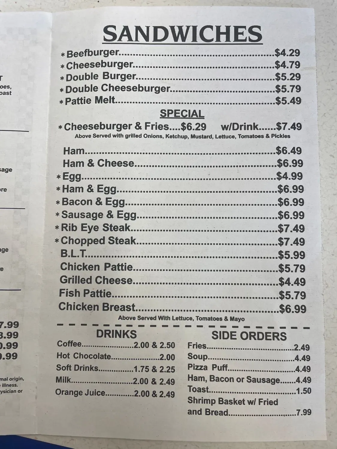 Menu 3