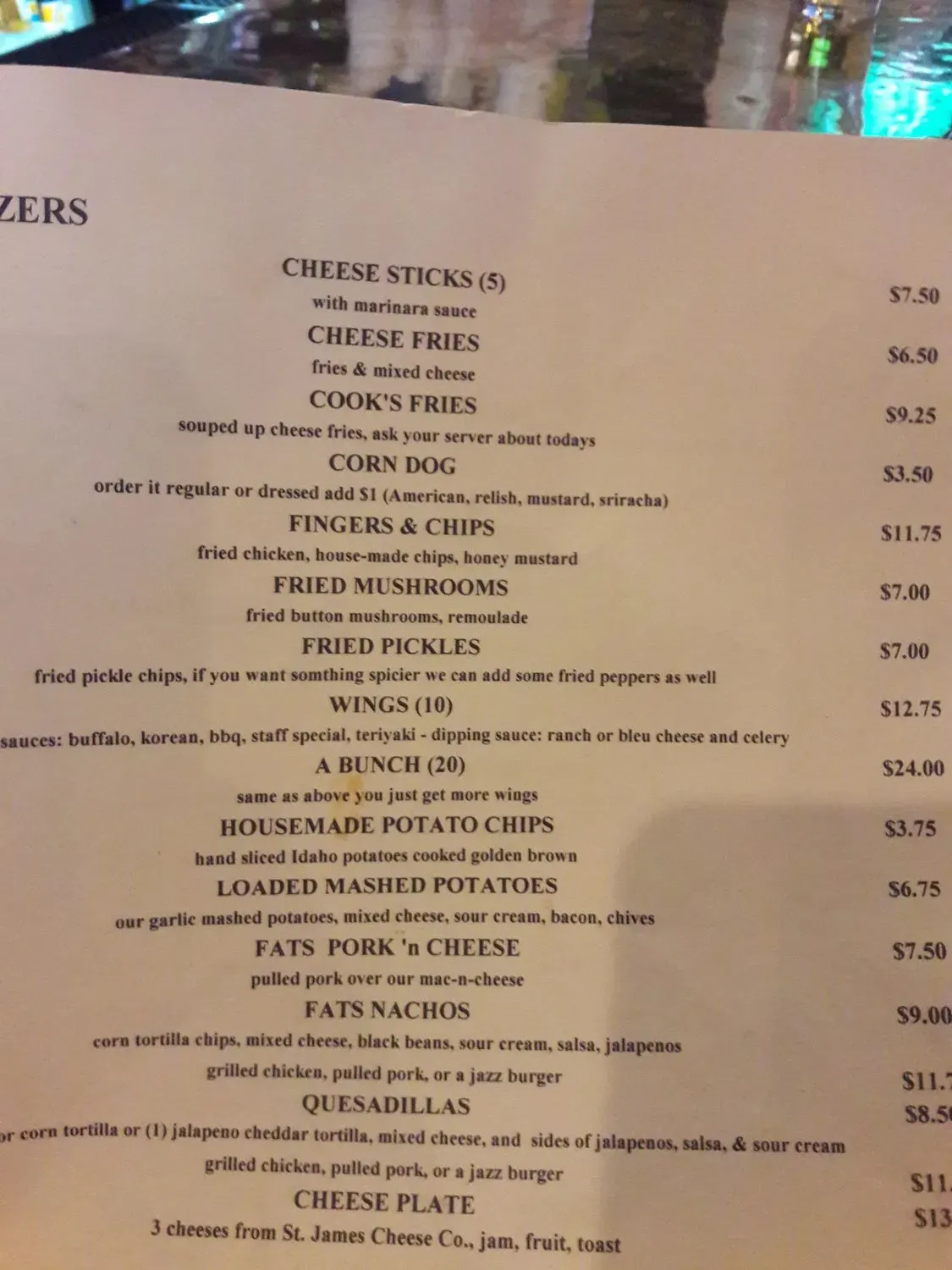 Menu 4