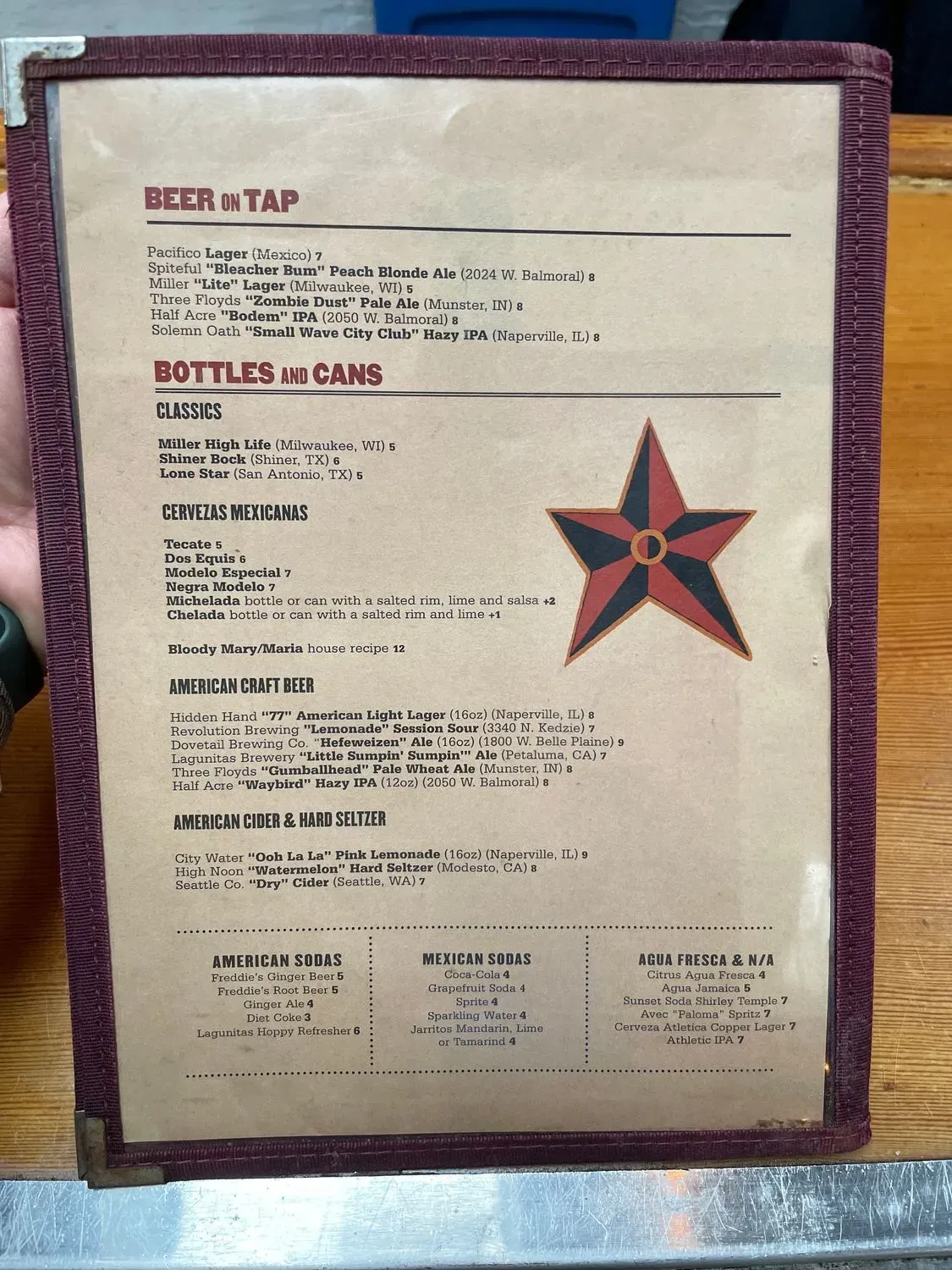 Menu 6