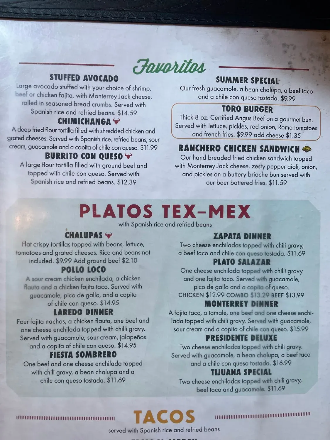 Menu 4