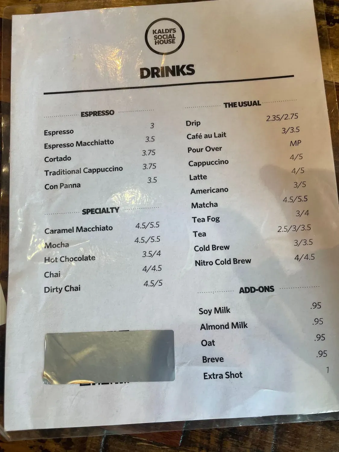 Menu 3