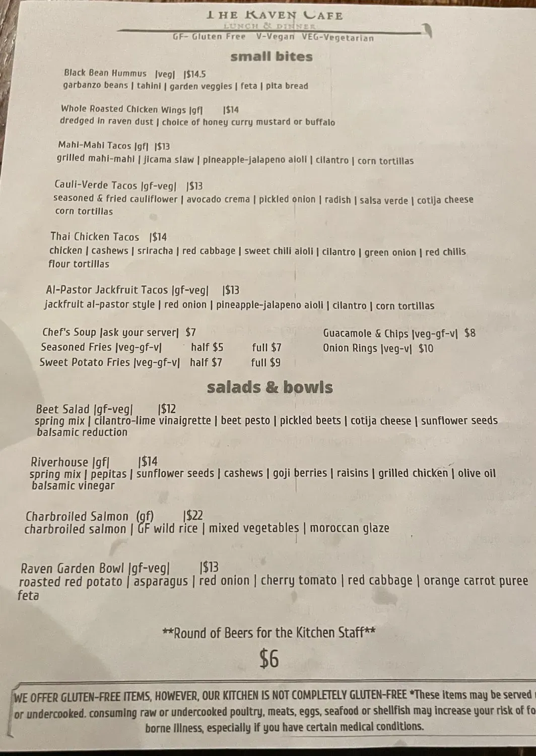 Menu 6