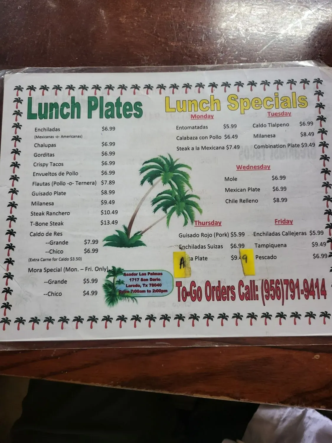 Menu 3