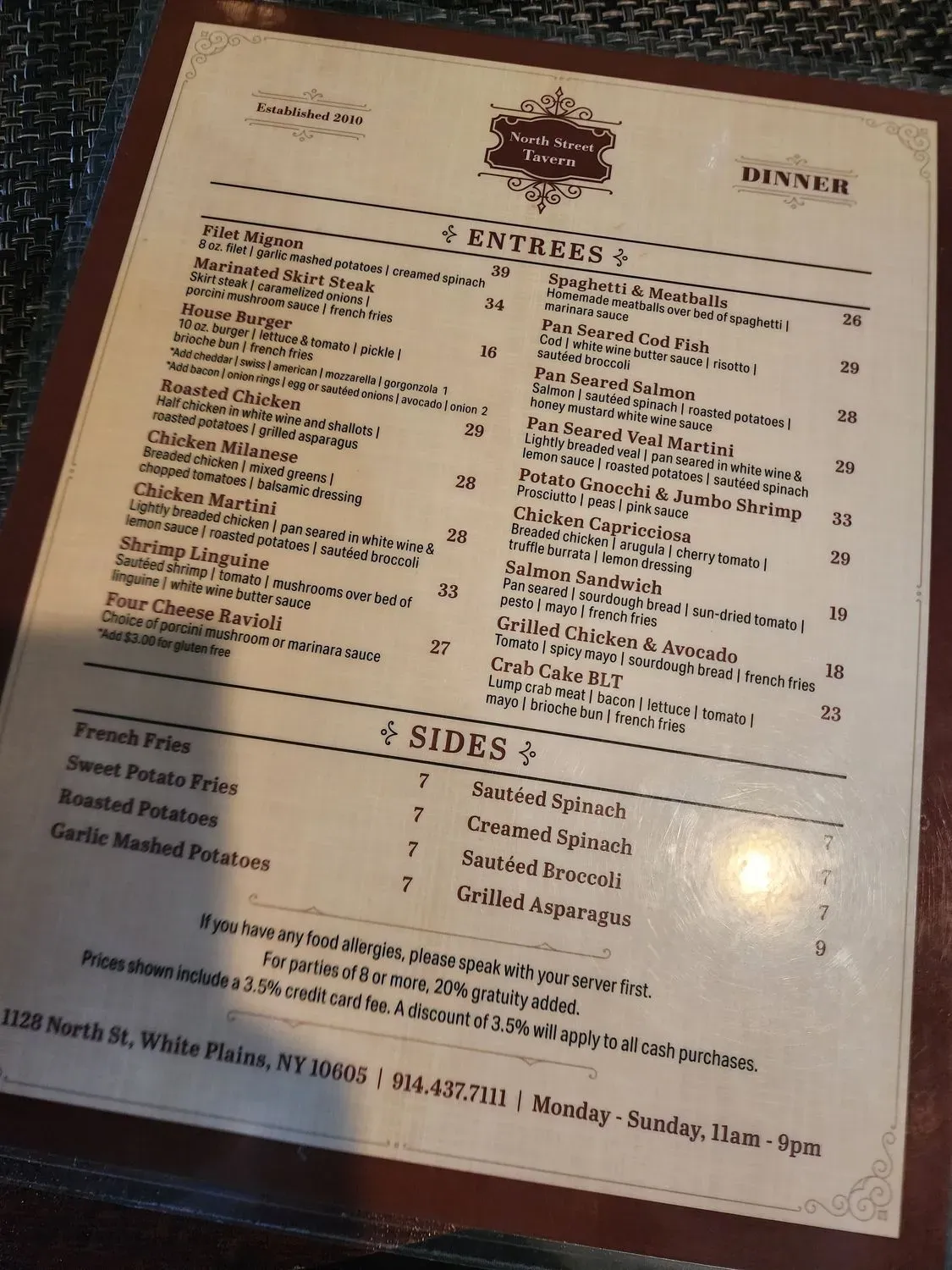 Menu 4