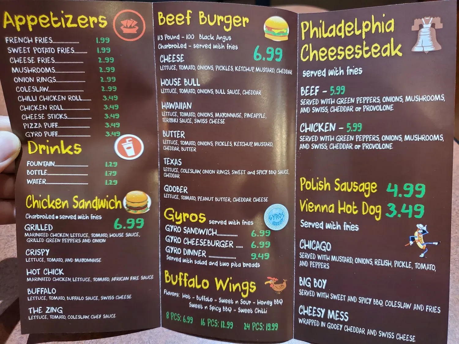 Menu 3