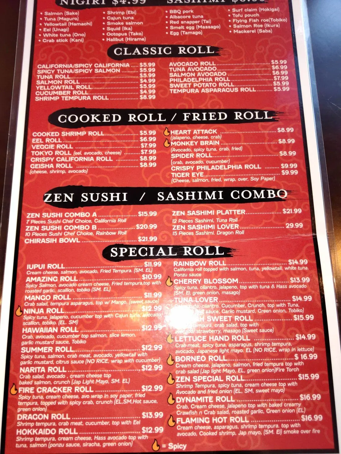 Menu 3