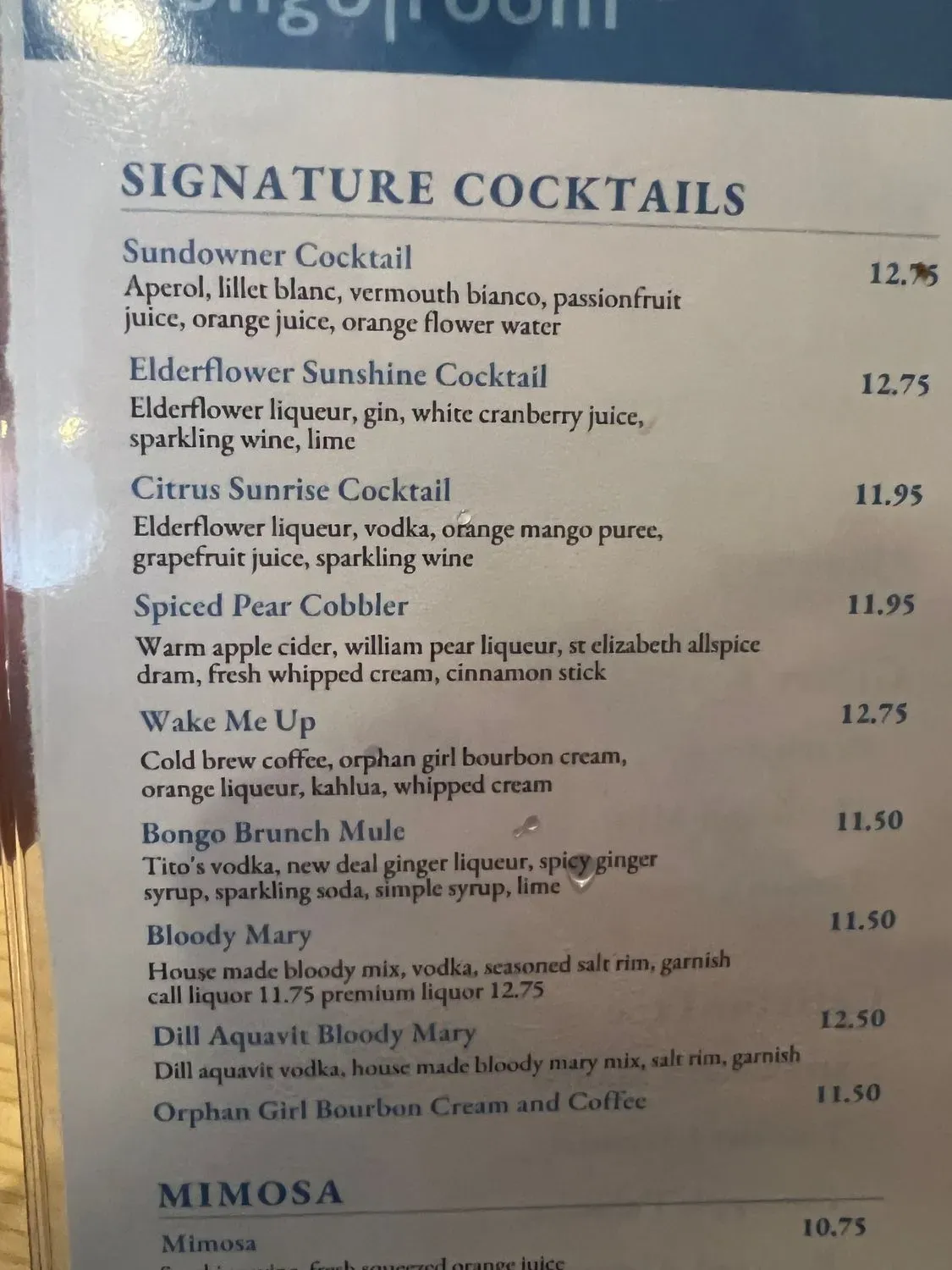 Menu 6