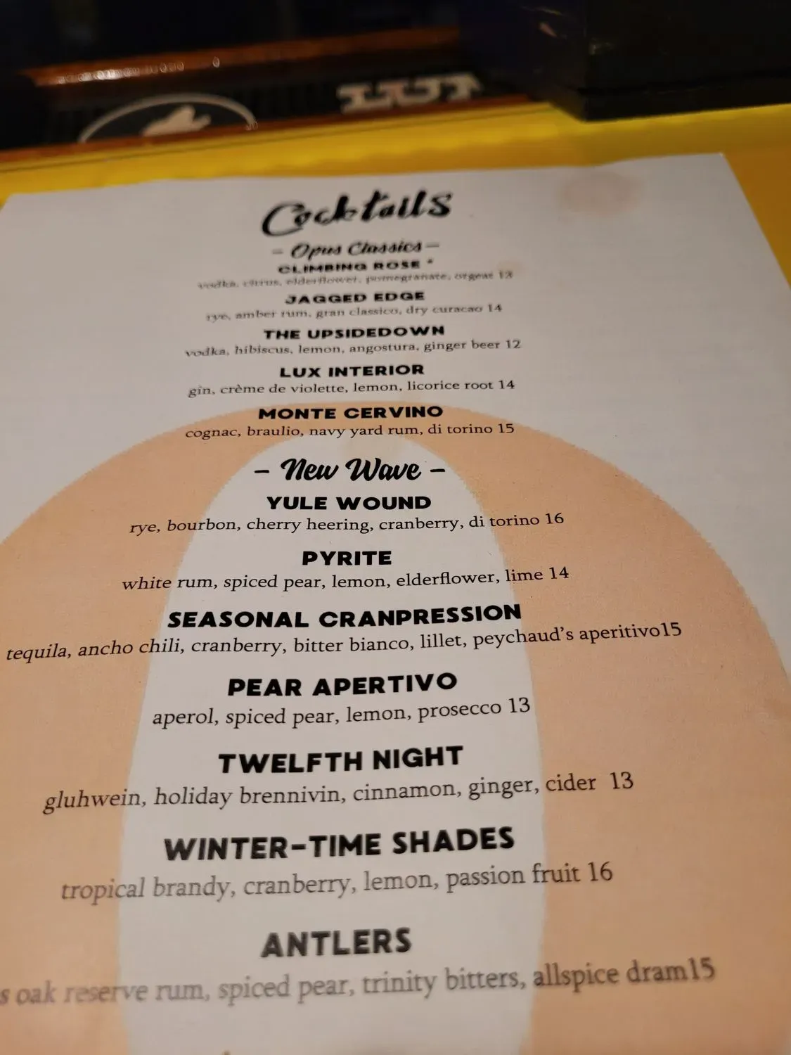 Menu 4