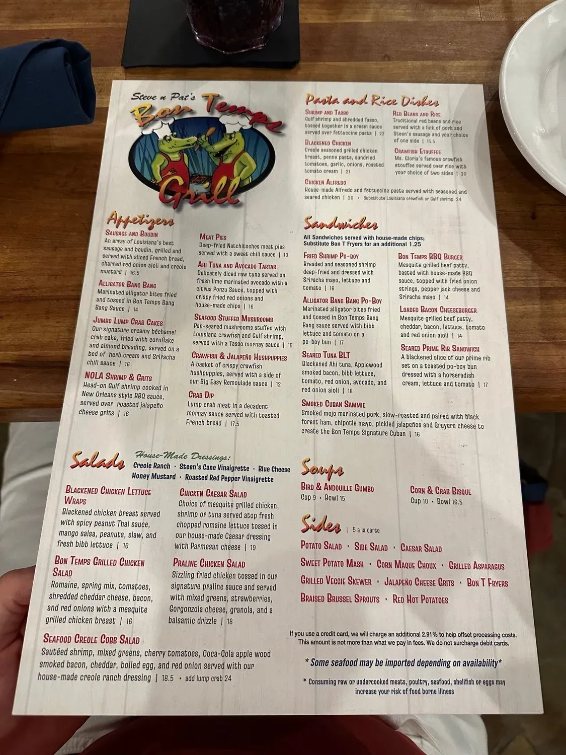 Menu 4