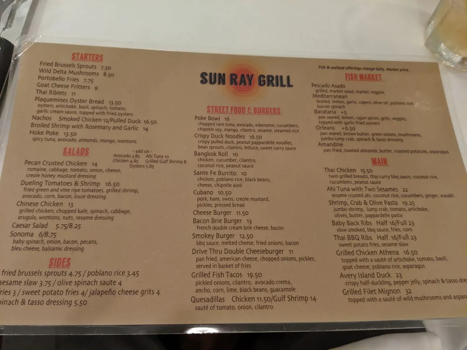 Menu 4