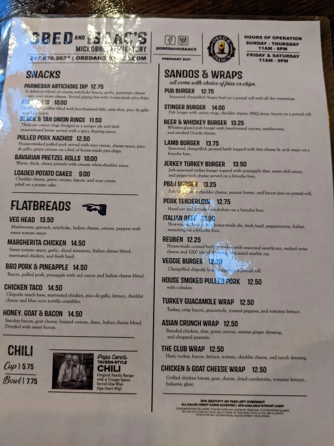 Menu 3