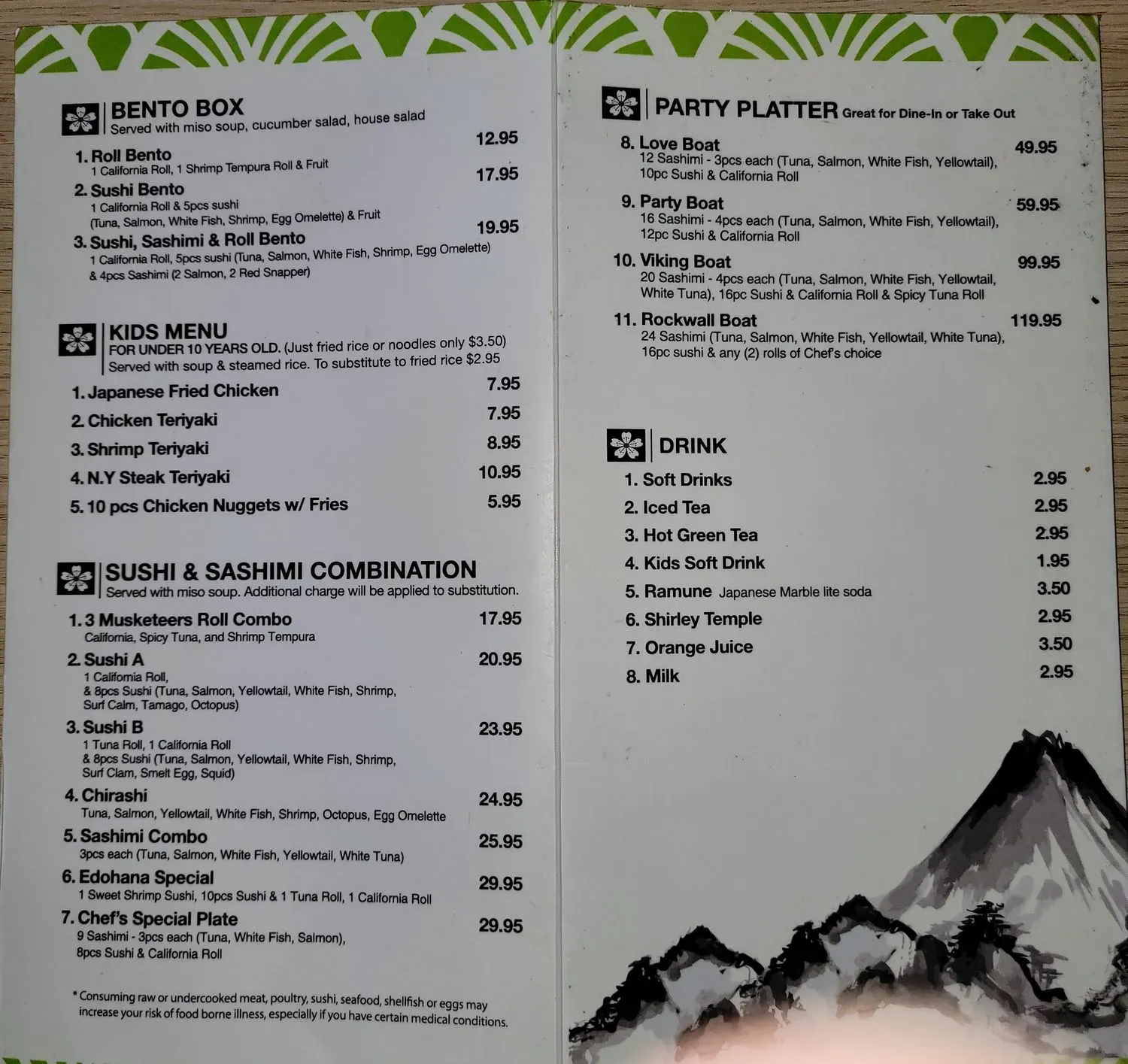 Menu 6