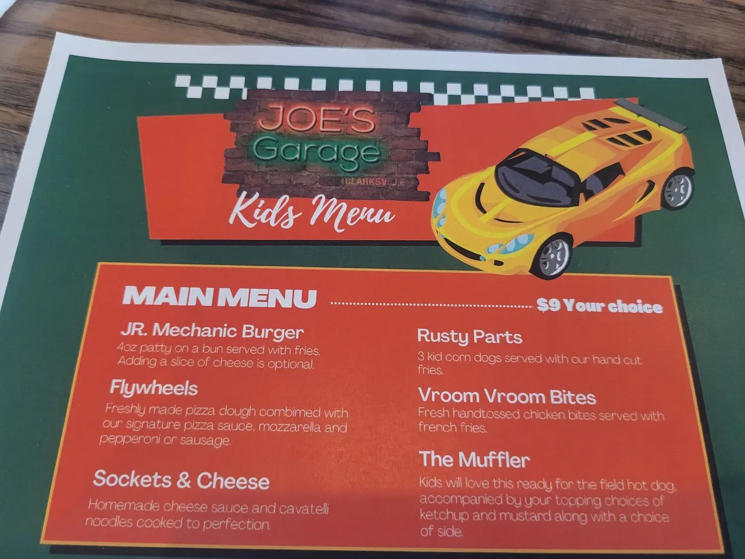 Menu 3