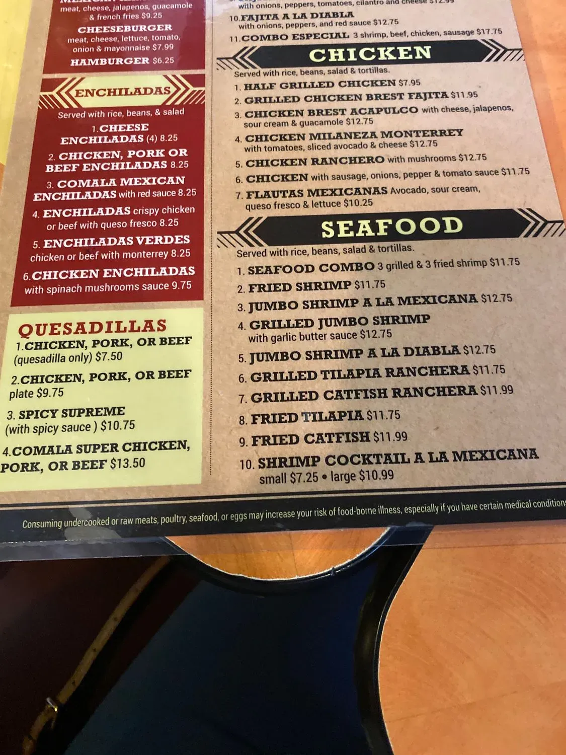 Menu 6