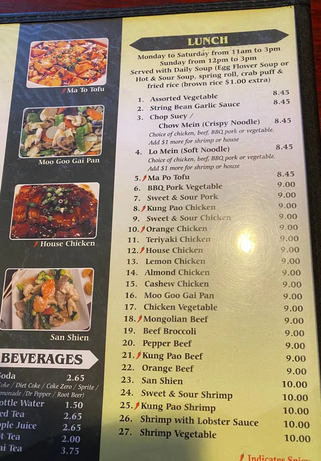 Menu 4