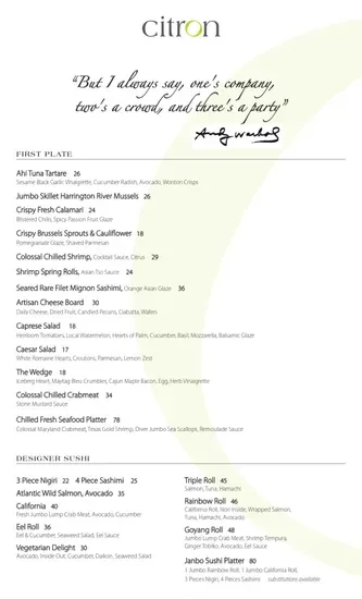 Menu 3