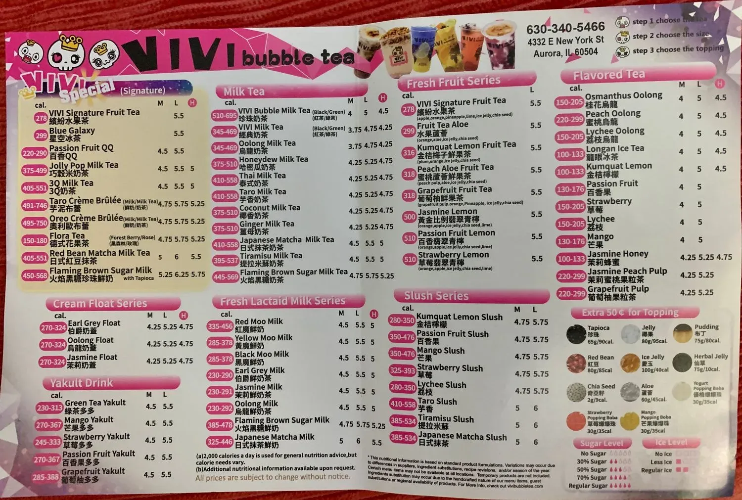 Menu 6