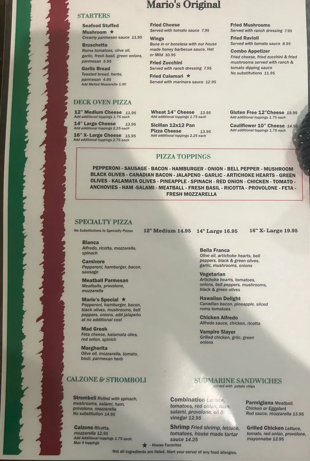 Menu 3