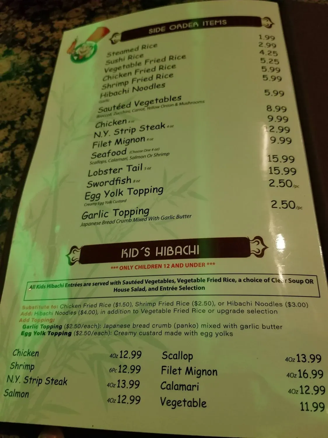 Menu 3